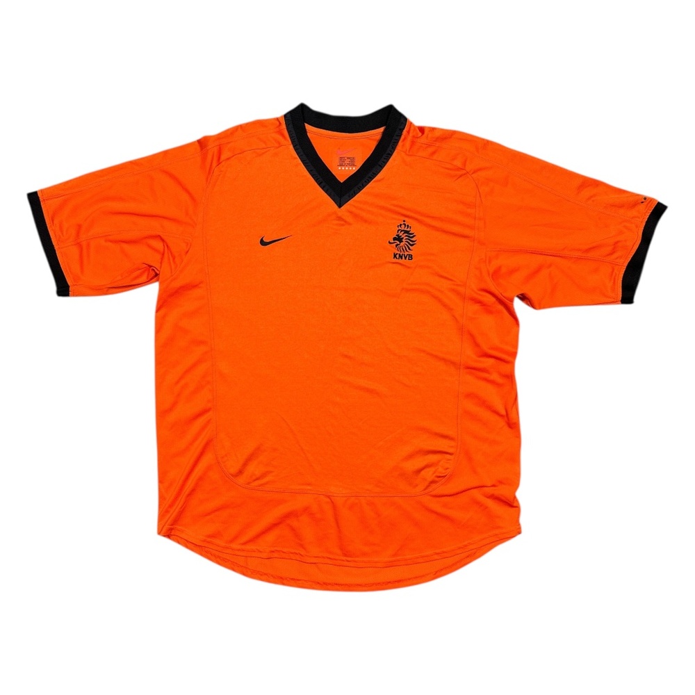 Nike Orange and Black Men's Jersey